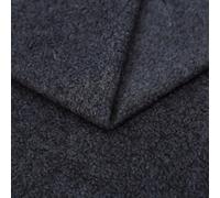 Solid Color Knitted Polar Fleece Fabric 160cm Wide,Fluffy Plush Fleece Upholstery Fabric by The Metre,Ideal for DIY Craft Sewing Doll Throw Blanket (Dark Grey)