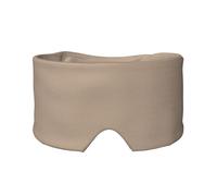 Solid Color Light Brown Printed Sleep Eye and Ear Masks (26.8×4.3 inches) Suitable for Travel, Yoga, Deep Rest Indoor and Outdoor