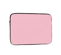 Solid color pink Patterned 17 inch Portable Laptop Bag - Perfect for Business, Travel, School, Office Shockproof Laptop Inner Pocket