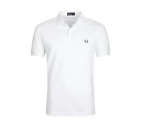 Solid Color Polo Shirt M6000, male, Fred Perry, Polo Shirts, White, S, Tops S