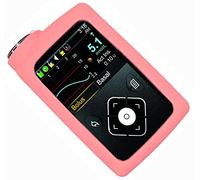 Solid Color Premium Silicone Soft Case for Medtronic Minimed Insulin Pump 630G/ 640G/ 670G/770G/780G (Pink)
