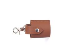 Solid Color PU Leather 135 Film Holder Case Storage Sleeve Light Proof Compartment Decorative Bag Charm for Easy Travel Retro Film Accessory