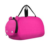 Solid Color Pure Plain Duffel Gym Bags with Shoes Compartment Lightweight Weekender Overnight Duffel Bag for Boys and Girls