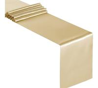 Solid Color Satins Table Decoration Runner 12x108Inch Adds Elegance To Birthdays Buffets And Graduations Satins Table Runner