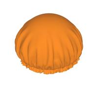 Solid color7 Reusable shower cap - double-layer waterproof, elastic, environmentally friendly daily use shower cap