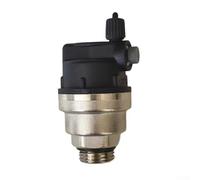 Solid Copper Air Vent Valve For Automatic Elimination Of Trapped Air In For Solar Thermal And Boiler Systems(1/2 Black Cap)