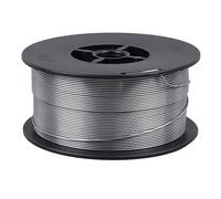 Solid Cored Wire, Gasless Flux Welding Wire Carbon Steel 0.8mm Diameter Solid Cored Wire for Soldering 1KG, Welding Wire