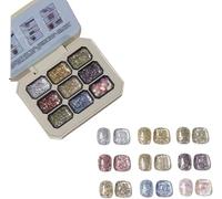 Solid Cream Gel Polish Set, Long Lasting Solid Nail Polish Palette,Creamy Colorful Nail Polish Set, Long Wear Nail Polish Kit for Women Girls (09#, one size)