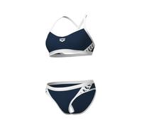 Solid cross-back two-piece swimsuit for women Arena Icons 32