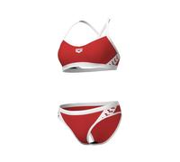 Solid cross-back two-piece swimsuit for women Arena Icons 32