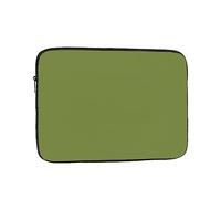 Solid Dark Green Laptop Inner Bag 13 Inch Laptop Sleeve Case Briefcase Carrying Laptop Cover