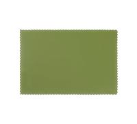 Solid dark green Placemats for Dining Table Set of 6, polyester printed placemats, suitable for home, hotel and banquet venues.