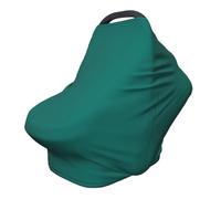 Solid dark green Versatile full-print Stroller Chair Cover/Nursing Cover, specially designed for your baby
