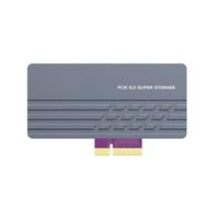 Solid Disk Adapter Card PCIe5.0 To NVMe Solid Disk Expansion Card For Faster Read/Write Speeds Stability 128Gbps Speed