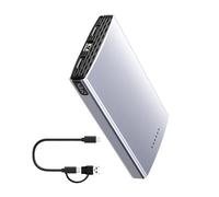 Solid Disk Housing Case TypeC Solid Disk Enclosure For Double Protocols 2 Bays 20Gbps Solid Disks Storage Box