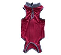 Solid Dog Onesie for Female Dogs, Male Dogs and Cats, Solid Surgical Post-operative Cuddly Vest for Abdominal Wounds, Weaning, Anti-Licking, Lighted Dog, No
