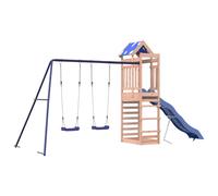 (solid douglas wood) vidaXL Outdoor Playset Garden Playhouse Kids Playground Solid Wood Douglas