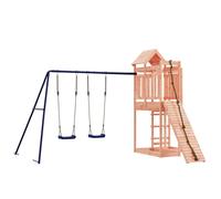 Outdoor Playset Playhouse Play Tower Garden Playground Set Solid Wood vidaXL
