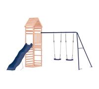 (solid douglas wood) vidaXL Outdoor Playset Playhouse Play Tower Playground Set Solid Wood Douglas