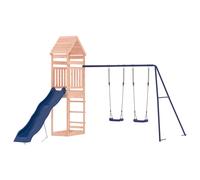 (solid douglas wood) vidaXL Outdoor Playset Playhouse Play Tower Playground Set Solid Wood Douglas