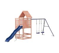 Outdoor Playset Playhouse Play Tower Playground Set Solid Wood Douglas vidaXL