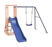 (solid douglas wood) vidaXL Outdoor Playset Wooden Playground Set Kids Swing Set Solid Wood