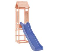 (solid douglas wood) vidaXL Playhouse Outdoor Garden Climbing Frame with Slide Solid Wood Pine