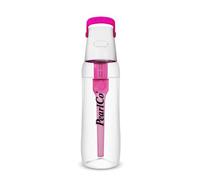 SOLID drinking bottle with water filter 0.7 liters (pink) | Filter bottle BPA-free | School, sports, water, Children, on The go