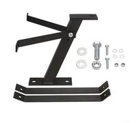 Solid Duty Construction Tractor Trailer Hitch Attachment for Lawn Mowers Weatherresistant Iron Garden with Heavy Finish Compatible