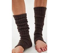 Solid Everyday Legwarmers at Free People in Brown - female