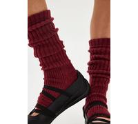 Solid Everyday Legwarmers at Free People in Red - female
