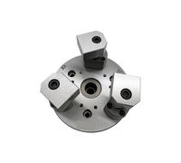 Solid Finger Type Hydraulic Three-jaw Chuck Finger Type Two-jaw Hydraulic Chuck 6 8 10 inches Full Steel Body(8Inch 3Z-08-3jaws)