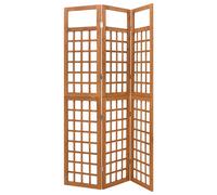 Solid Fir Wood Room Divider/Trellis Screen 3/4/5/6-Panel Multi Colours vidaXL