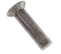 Solid Flat Head Rivets, Metric Smooth Diameter, Percussion Fasteners, M2 X 5mm-8mm, M2.5 X 5mm-10mm, M3 X 5mm-25mm, 100 Pcs(M2 x 8mm)