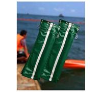 Solid Floating Flood Barrier, Reusable Fence for River/Lake/Port Protection, Flexible Green Design