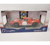 Solido 1/18 Scale - Ford GT40 MK1 (1968) Red Racing