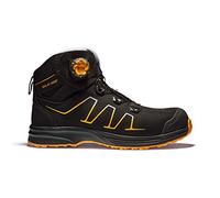 Snickers Solid Gear SG61005 Reckon S3 Mid Safety Boots With Boa Black/ UK10.5 - EU45