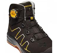 Solid Gear SG61005 Reckon S3 Mid Safety Boots With Boa Black/Orange Si UK3 - EU36