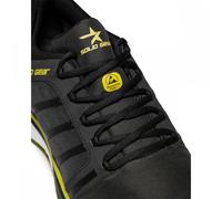 Solid Gear SG76001 Revolution S3 Infinity Safety Shoes Black/Yellow Si UK4 - EU37