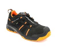 Snickers Solid Gear SG80006 Hydra GTX S3 Safety Shoes With Boa Black/O UK8 - EU42