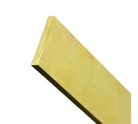 Solid H59 Brass Plate, Flat Metal Bar Square Strip Rectangular Rod Easy to Cut for Home Decoration 1 Piece(150 * 10 * 40MM)