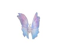 Solid Hair Clip Moving Hairpin Gradient Color Antique Super Fairy Pearl Children's Handmade Smart And Hairpin Hair Clips Women Thick (A, One Size)