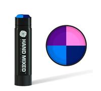Solid Hand Mixed Quad Paint Stick - Water Based Opaque Graffiti Art Marker Pen Permanent on Textured Surfaces. Suitable for Children (Cosmos)