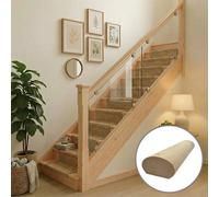 Solid Hemlock Handrail Oval 3.0M - No Groove Uk Manufactured Traditional Products Ltd