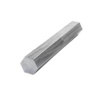 Solid hexagonal aluminum bar, 6061 Solid Aluminum Alloy Hex Bar For Construction Multiple Sizes(100X29MM)