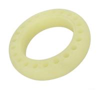 Solid hollow luminous tire with 10 inch size suitable for No 9 G30 Max6070 6 5 designed to enhance grip and road safety at night (Fluorescent blue)