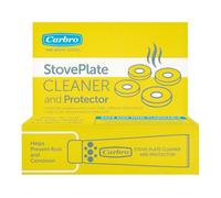 Solid Hotplate & Hob Cleaner by Carbro and Protector Polish Stove Plate Cleaning Paste for Electric Cooktops Helps Prevent Rust and Corrosion Easy Application Tube - 50ml