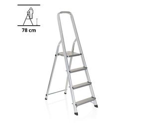 SOLID II | Folding ladder- 4 Steps - Folding Ladder Aluminium