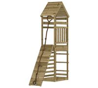 (solid impregnated pinewood) vidaXL Outdoor Playset Playhouse Play Tower Playground Set Solid Wood Douglas