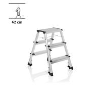 SOLID IV | Foldable ladder - 3 steps - Folding Ladder Aluminum